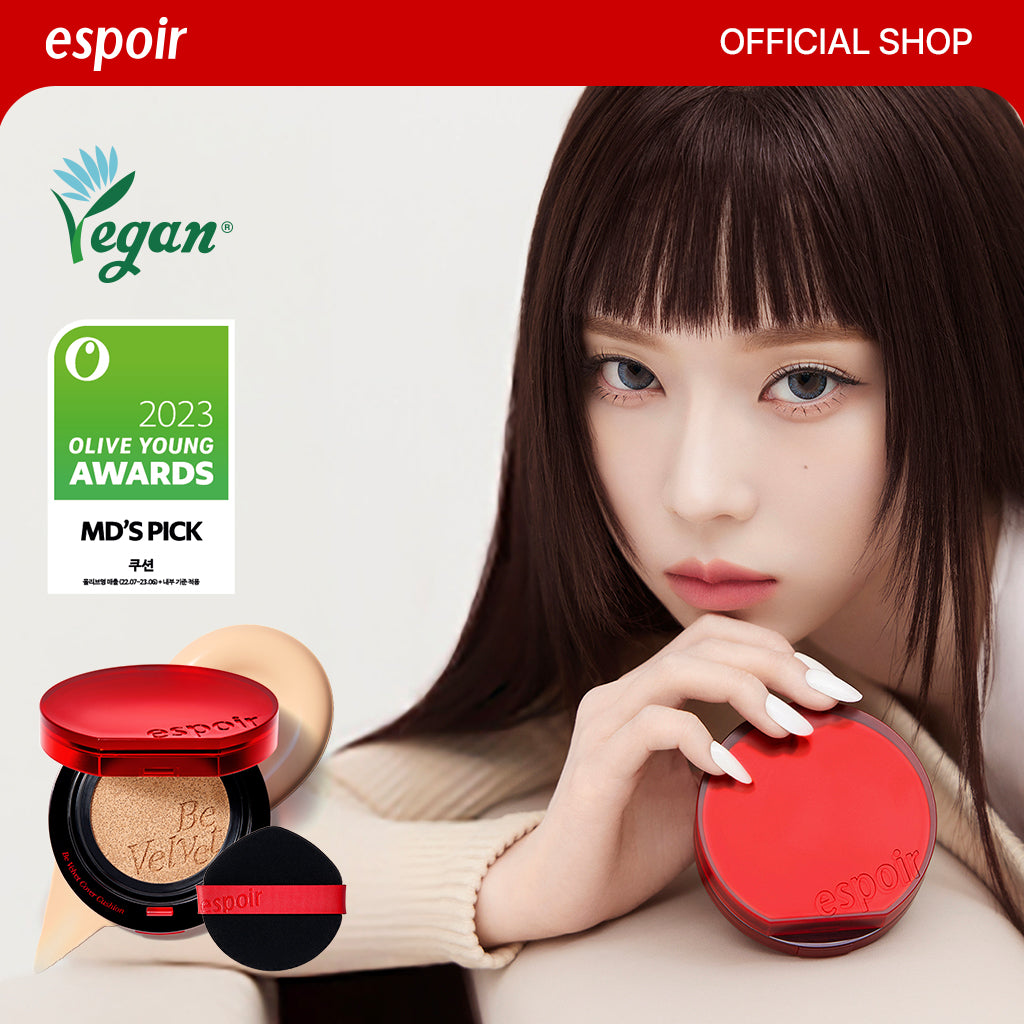 ESPOIR BE VELVET COVER CUSHION SPF42 PA+++ 13g เอสปัวร์ คุชชั่น