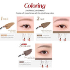 ESPOIR THE BROW COLOR FIXING CARA 3g เอสปัวร์ มาสคาร่าคิ้ว